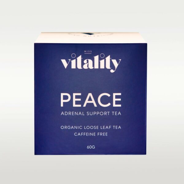 Peace adrenal support tea by Miss Vitality