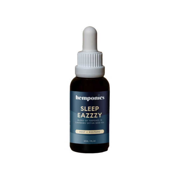 Sleep Eazzzy. Natural Sleep Oil. Hemponics