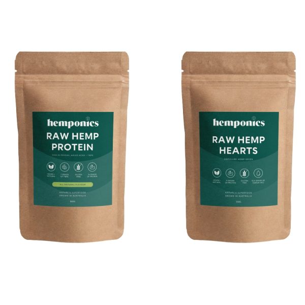 Hemponics Raw Hemp Seed & Hemp Protein Bundle Offer